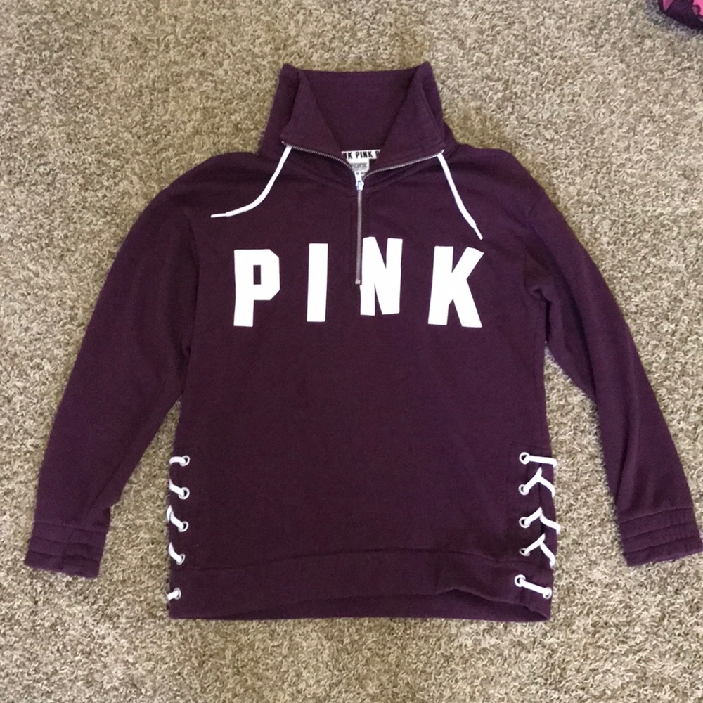 Victoria Secret PINK, Maroon Sweatshirt.